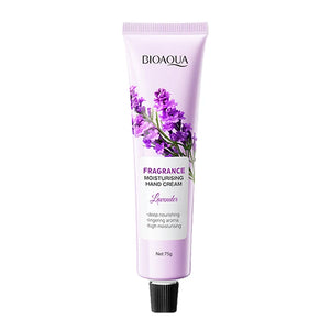 75g BIOAQUA Lavender Sakura Moisturizing Hand Cream Jasmine Moisturizing Nourishing Hydrating Hands Moisturizer Skin Care