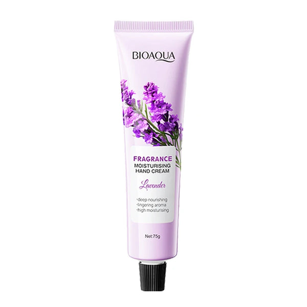 75g BIOAQUA Lavender Sakura Moisturizing Hand Cream Jasmine Moisturizing Nourishing Hydrating Hands Moisturizer Skin Care