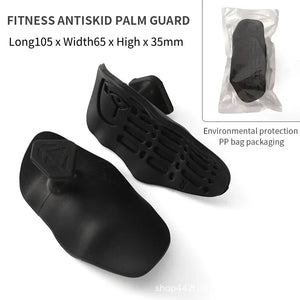 A Pair Anti-Slip Grip for Weight Lifting Pull-Ups Gym Training Unisex Ergonomic Rubber Hand Protector Strengthener Handle Gloves