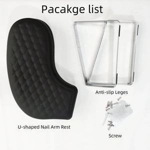 Large Armrest Manicure Pad, Soft Butterfly Hand Pillow, Detachable and Foldable Manicure Hand Pillow, Special Tool for Nail Salons