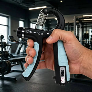 Professional Mechanical Counter Hand Gripper for Forearm And Hand Strength Training with 5-200KG Adjustable Resistance