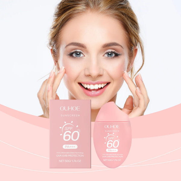 Moisturizing Brighten Sunscreen Cream Spf50+ Uv Protection Deep Nourishing Non Greasy Even Skin Tone Long Lasting Daily Sun Care