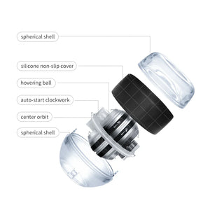 LED Gyroscopic Power Wrist Ball Self-starting Gyro Ball Gyroball Arm Hand Muscle Force Trainer Exercise Strengthener