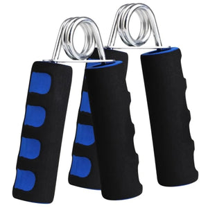 2 Pcs Soft Foam Hand Exerciser for Home Gym Light Blue Enhances Wrist and Finger Strength with Ergonomic Design
