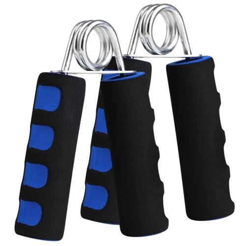 2 Pcs Soft Foam Hand Exerciser for Home Gym Light Blue Enhances Wrist and Finger Strength with Ergonomic Design