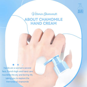 Nicor Vitamin Chamomile Hand Cream Moisturizing and Hydrating to Prevent Dryness and Cracks