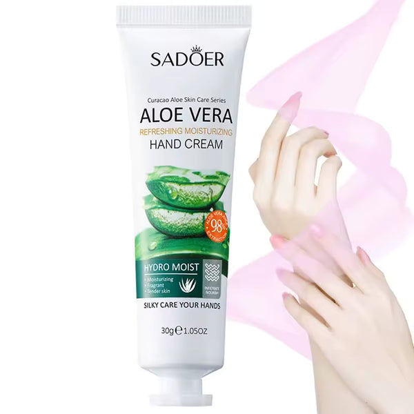 Aloe Vera Hand Cream Lotions Serum Repair Nourishing Hand Skin Care Hand Cream 30g