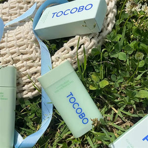 TOCOBO Smear Barefaced Tone-up Cream Makeup Sunscreen Protector Refreshing Outdoor Oil Control Brighten Skin Ultraviolet-proof
