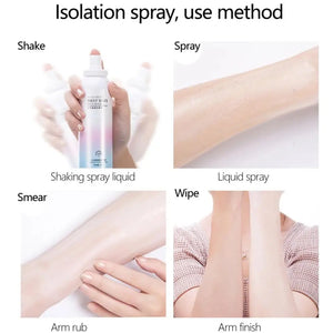 Red Pomegranate Whitening Essence Sunscreen Spray Waterproof Body Neck Moisturizing Hydrating Anti UV Protection For Skin Care