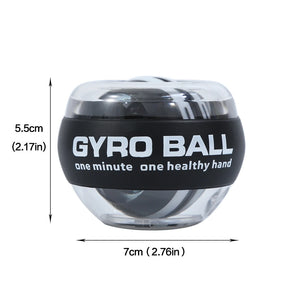 1/2PCS Wrist Power Hand Ball Auto-Start Grip Ball Strengthener Gyroscopic Arm Gyro Hand Ball Home Fitness Forearm Exerciser