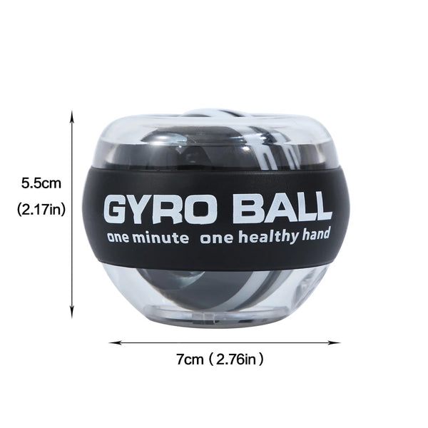 1/2PCS Wrist Power Hand Ball Auto-Start Grip Ball Strengthener Gyroscopic Arm Gyro Hand Ball Home Fitness Forearm Exerciser