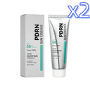 SPF 50 PDRN Facial Sunscreen Essence Broad Spectrum UV Defense Waterproof Moisturizing Refreshing Non Sticky Daily Face Sun Care