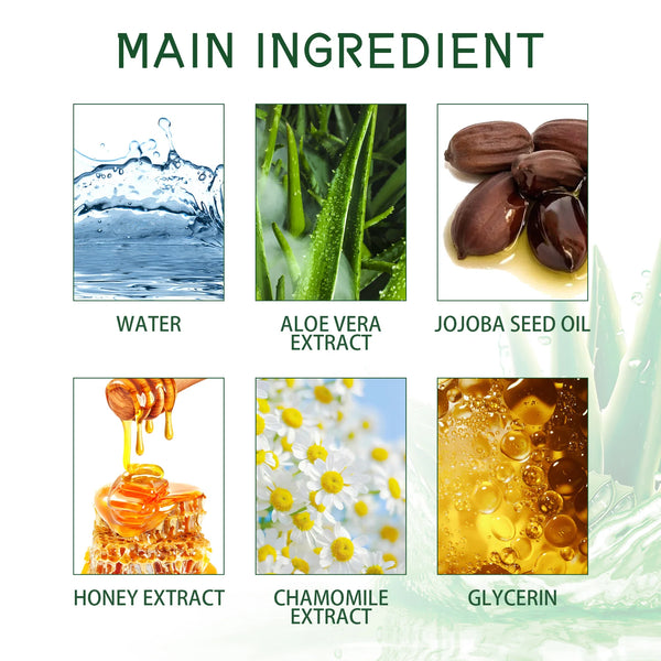 Aloe Vera Protective Cream Hydrating Refreshing UV SPF 50+ Isolation Sunscreen Moisturizing Facial Body for Daily Sun Protection