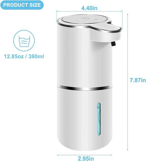 Automatic Soap Dispenser Touchless Foaming Gle Soap Dispenser 380ml USB Rechargeable Electric 4 Level Ecological Porduct
