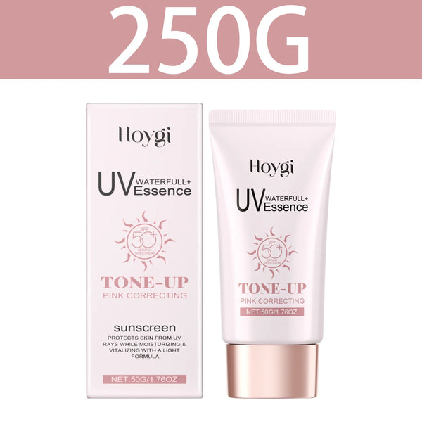 HOYGI Hydrating Protective Cream Centella Asiatica Face Cream Daily Sunscreen SPF 50 Moisturizing Facial Skin Body Sunblock Care
