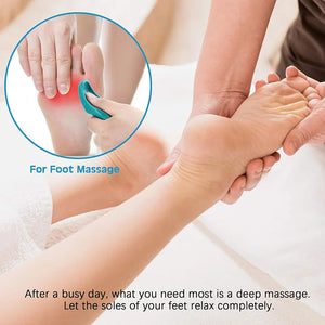 2 Pieces Thumb Saver Massage Tools Deep Tissue Manual Hand Finger Pressure Massager Body Trigger Point Relaxed Relieve Fatigue