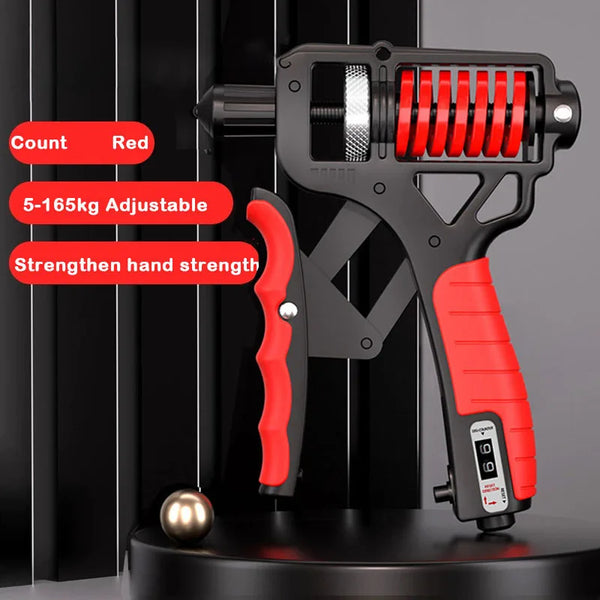 Adjustable Hand Grip Strengthener Gripper Nonslip Grip Trainer with 5-165KG Resistance for Stronger Wrists Fingers And Hands