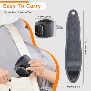 Electric Wrist Massager Heating Pad Vibration 5 Gears Hot Compress Wrist Guard Band USB Recharge Adjustable Wrist Protection