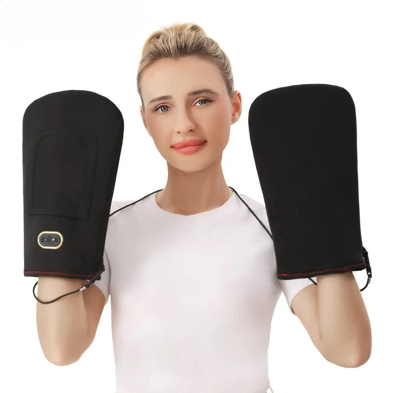 Heated Gloves Electric Heating Fast Pain Relief Hand Massage Pad Hand Wrist Fingers Brace Muscle Relaxation