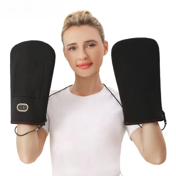 Heated Gloves Electric Heating Fast Pain Relief Hand Massage Pad Hand Wrist Fingers Brace Muscle Relaxation