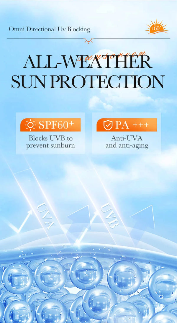 SADOER Air Cushion Whitening Hydrating Barrier Concealer BB Cream Brighten Moisturizing Sunscreen SPF60+ Anti-sunburn Makeup