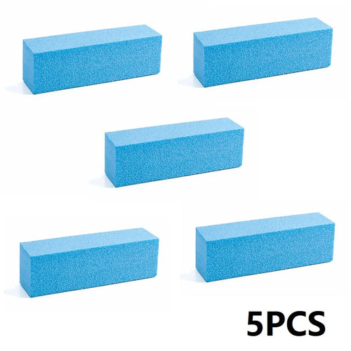 5/10PCS Nail Buffer Polishing Block Buffer for Polisher Manicure Buff Professional Sponge Nail File Milling Cutter for Manicure