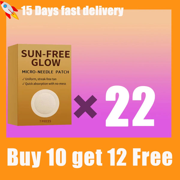 Purevlab Sunless Tanning Patches | New Advanced Sun Free Glow Microdarts Patch, Natural Self Tanning Patches for Women