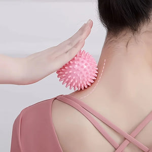Spiky Massage Balls for Feet, Back, Hands, Muscles - Firm, Medium and Soft Spiked Massager Rollers for Plantar, Exercise