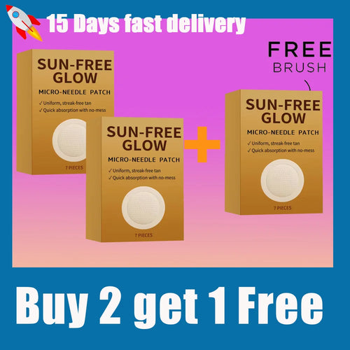 Purevlab Sunless Tanning Patches | New Advanced Sun Free Glow Microdarts Patch, Natural Self Tanning Patches for Women