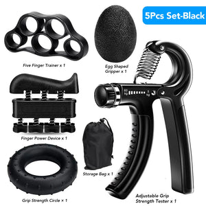 5-60Kg Adjustable Heavy Hand Gripper Fitness Hand Exerciser Grip Wrist Training Finger Gripper Hand Strengthener For Patient