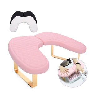 Large Armrest Manicure Pad, Soft Butterfly Hand Pillow, Detachable and Foldable Manicure Hand Pillow, Special Tool for Nail Salons