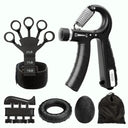 Grip Strength Trainer Set Wiht Finger Trainer Hand Grip Enhancer Finger Stretcher Grip Ring Muscle Decompression Ball