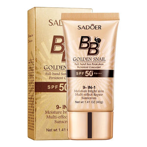 SPF50 Sunscreen BB Cream Face Makeup Foundation Primer Moisturizer Concealer Sun Block Protection Isolation