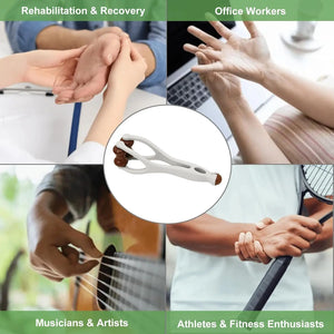 Finger/Hand Massager, Double-Sided Hardwood Massage Roller Tool