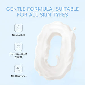 LAIKOU Milk Hand Cream Intensive Hydration Fast-Absorbing Smoothing Repair Dry Cracked Skin Vitamin C Enriched