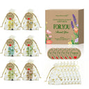 6 Sets/Box Wedding Companion Gift Set, Hand Cream Set Lip Balm Set, Love Thank You Card and Love Gauze Bag, Party Gift Distribut