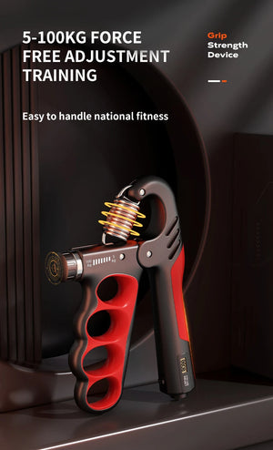 5-100Kg Adjustable Heavy Gripper Fitness Hand Exerciser Wrist Training Increase Strength Spring Finger Pinch Carpal Expander