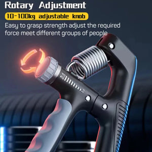 Adjustable Spring Finger Pinch Wrist Expansion Training Tool Smart Counting Grip Strength Enhancer Pliers