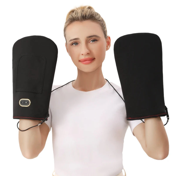 Heated Gloves Electric Heating Fast Pain Relief Hand Massage Pad Hand Wrist Fingers Brace Muscle Relaxation