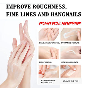 ROUSHUN  Turmeric Vitamin C Hand Cream Moisturizing Refreshing Non-Greasy Hand Care Hydrating Moisturizing Hand Cream