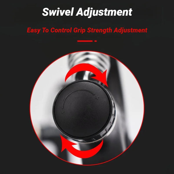 R Shaped Spring Grip Professional Wrist Strength Arm Muscle Finger Rehabilitation Training Exercise Adjustable Gripper Mechanica