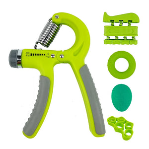 New 5PCS Adjustable Finger And Forearm Strengthening Kit - Improve Grip Strength And Flexibility With Resistance Hand Grippers