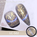 LILYCUTE 7ml Non Stick Hand Solid Extension Gel Nail Polish 3D Auroras Effect Carving Flower Function For Finger ProlongHard Gel